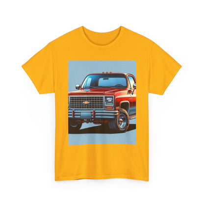 Vintage Chevy Truck Tee, Retro Car Lover Shirt, Perfect Gift for Auto Enthusiasts, Unisex Graphic Tee, Classic Vehicle Apparel