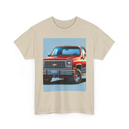 Vintage Chevy Truck Tee, Retro Car Lover Shirt, Perfect Gift for Auto Enthusiasts, Unisex Graphic Tee, Classic Vehicle Apparel