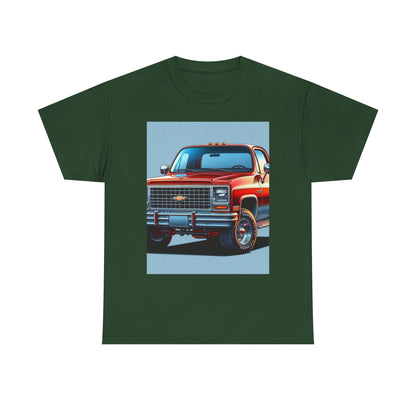 Vintage Chevy Truck Tee, Retro Car Lover Shirt, Perfect Gift for Auto Enthusiasts, Unisex Graphic Tee, Classic Vehicle Apparel