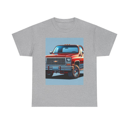Vintage Chevy Truck Tee, Retro Car Lover Shirt, Perfect Gift for Auto Enthusiasts, Unisex Graphic Tee, Classic Vehicle Apparel