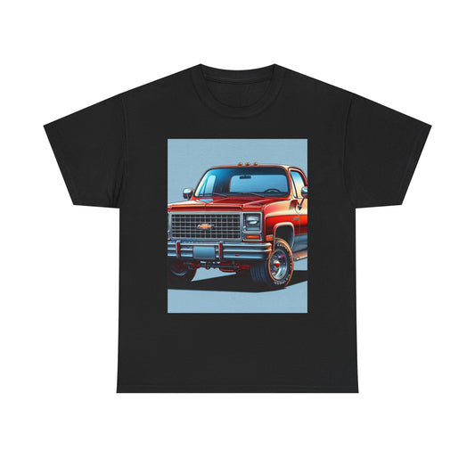 Vintage Chevy Truck Tee, Retro Car Lover Shirt, Perfect Gift for Auto Enthusiasts, Unisex Graphic Tee, Classic Vehicle Apparel