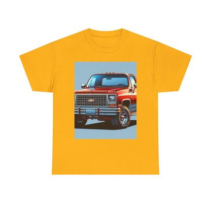 Vintage Chevy Truck Tee, Retro Car Lover Shirt, Perfect Gift for Auto Enthusiasts, Unisex Graphic Tee, Classic Vehicle Apparel