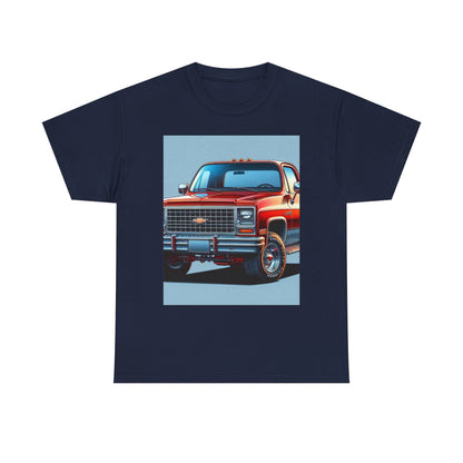 Vintage Chevy Truck Tee, Retro Car Lover Shirt, Perfect Gift for Auto Enthusiasts, Unisex Graphic Tee, Classic Vehicle Apparel