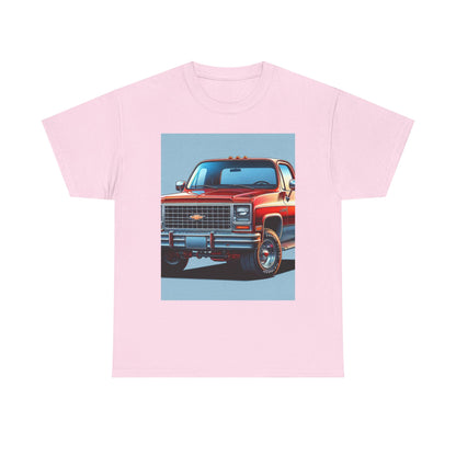 Vintage Chevy Truck Tee, Retro Car Lover Shirt, Perfect Gift for Auto Enthusiasts, Unisex Graphic Tee, Classic Vehicle Apparel