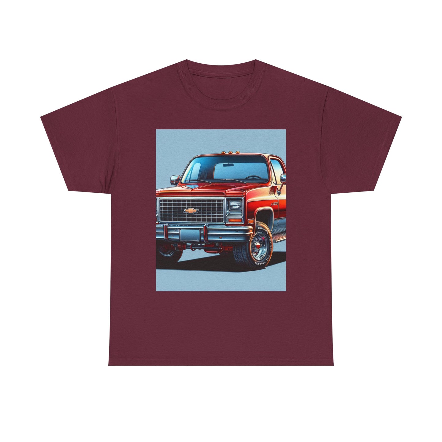 Vintage Chevy Truck Tee, Retro Car Lover Shirt, Perfect Gift for Auto Enthusiasts, Unisex Graphic Tee, Classic Vehicle Apparel