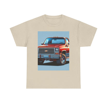 Vintage Chevy Truck Tee, Retro Car Lover Shirt, Perfect Gift for Auto Enthusiasts, Unisex Graphic Tee, Classic Vehicle Apparel